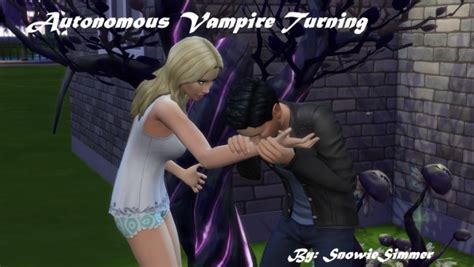 Apr 14, 2021 · if you want to turn an existing sim into a vampire, you'll need to befriend a local bloodsucker. Mod The Sims: Autonomous Vampire Turning by SnowieSimmer ...
