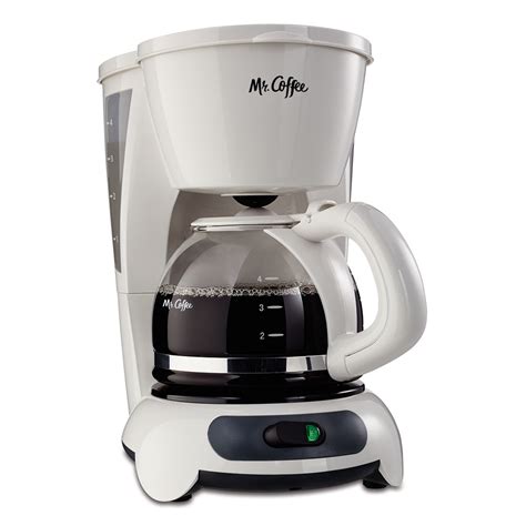 The link to the mr. Mr. Coffee® 4-Cup Coffeemaker, White TF4-099 - Sunbeam ...