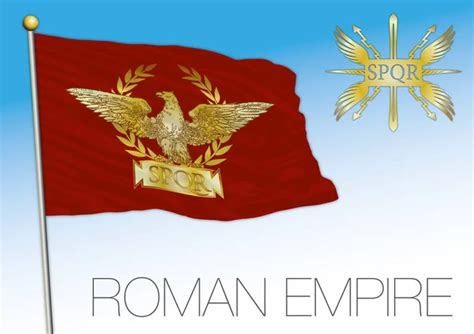 Roman Empire Flag — Stock Vector © Flinstone12 40475383