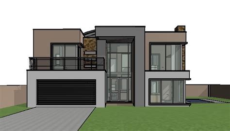 House Design Offers A Contemporary 301m2 Double Storey House Plan A 4