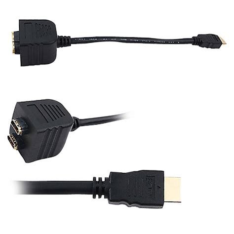 Pyle Phdmmf3 Hdmi Male To 2 Female Video Splitter Adapter Cable