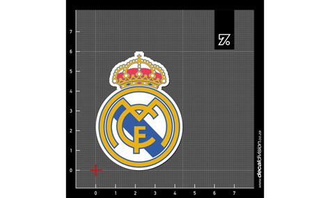 Real madrid club de fútbol, real madrid c.f. Real Madrid Logo Sticker