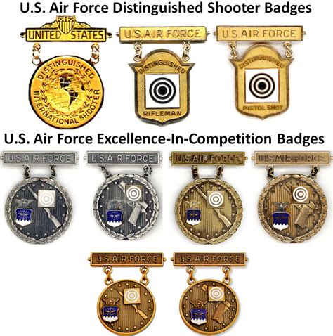 Air Force Marksmanship Badge Airforce Military