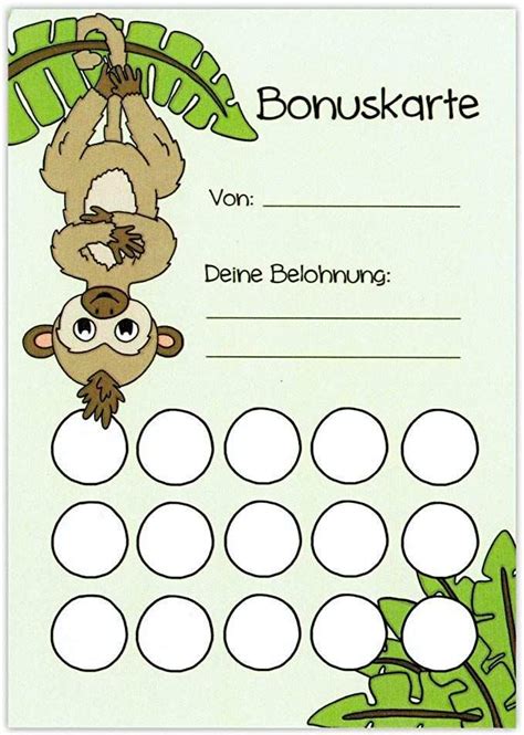 Die rechenmeister zeigen regelmäßig den lernerfolg. Bonuskarte Vorlage Gratis