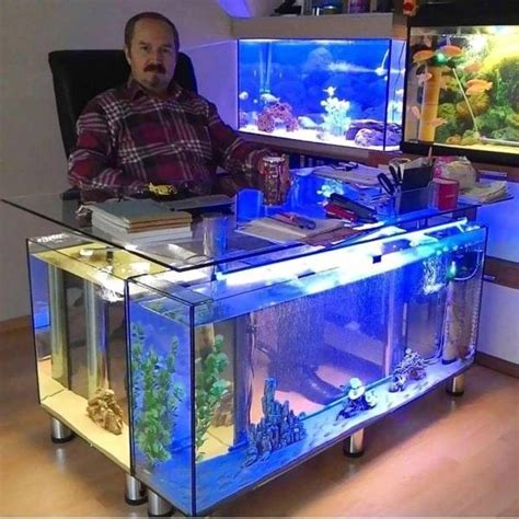 Fish Tank Desk Rgtage