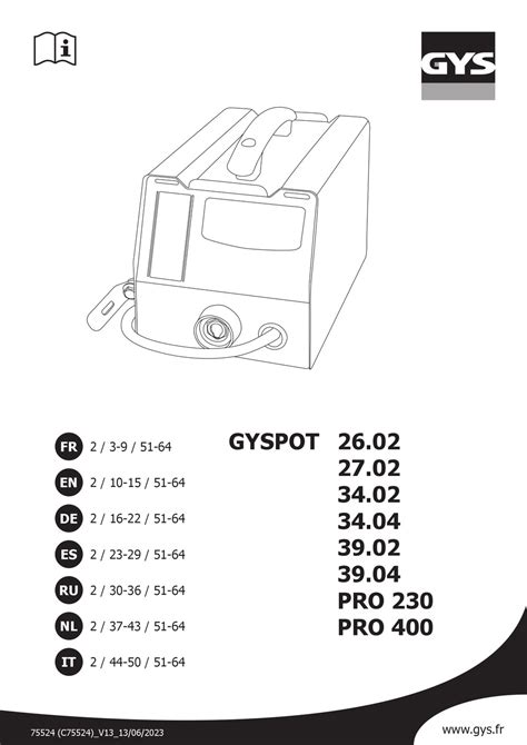 Gys Gyspot 2602 Manual Pdf Download Manualslib