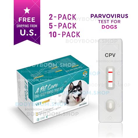 At Home Parvo Test Kit For Dogs Canine Parvovirus Test Cpv Ag