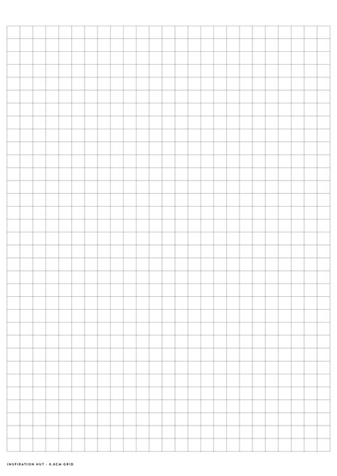 Printable Graph Grid Paper Pdf Templates Inspiration Hut