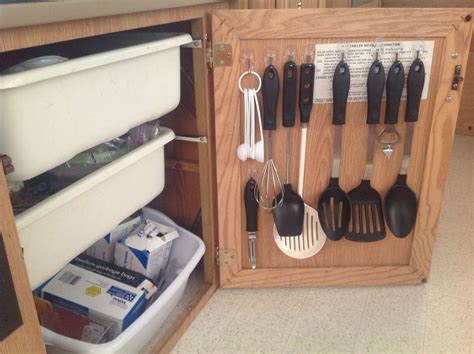 I Bought Some Command Clear Utensil Hooks And Organized Everything I
