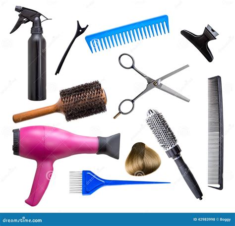 Hairdresser Equipment Stock Photo Image Of Object Brush 42983998