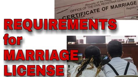 Civil Marriage Requirements Requirements For Civil Wedding Marriage License Philippines