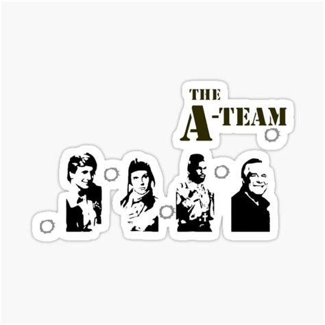 The A Team Stickers Redbubble