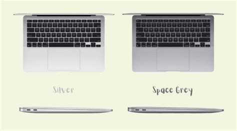 Macbook Air Space Grey Vs Silver 2022