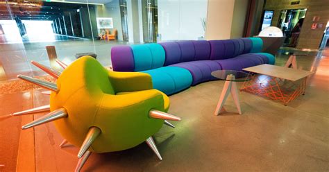 Modern hotels with funky furniture