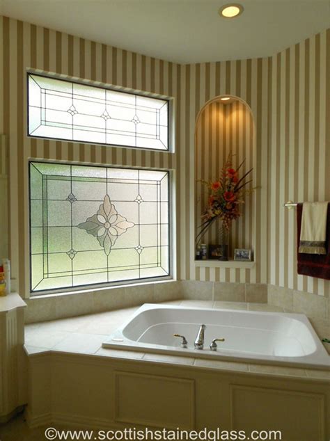 Install inexpensive bathroom window curtains. 5 Beautiful Bathroom Stained Glass Windows for Your ...