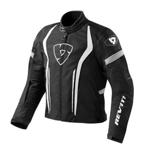 REV IT REVIT RACEWAY Naked Sport Motorcycle Jacket Black White S Jacket PicClick UK