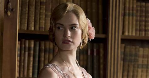 Downtons Lily James Strips Completely Naked In Sexy New Movie The