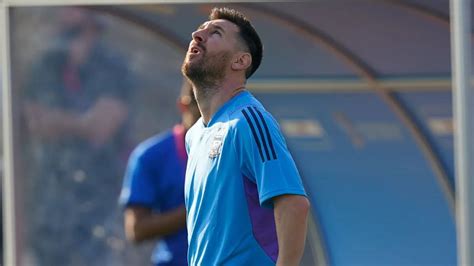 ¡habló el 10 el explosivo posteo de messi a horas del debut de argentina en el mundial