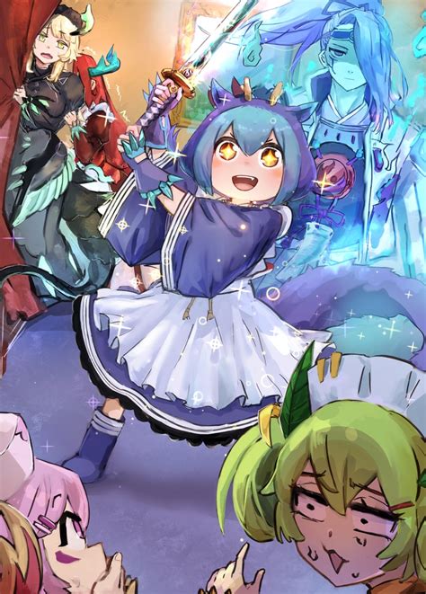 Laundry Dragonmaid Parlor Dragonmaid Kitchen Dragonmaid Nurse Dragonmaid Chamber Dragonmaid