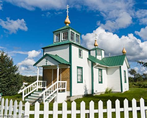 1901 Russian Orthodox Church Ninilchik Alaska Usa Portfolio