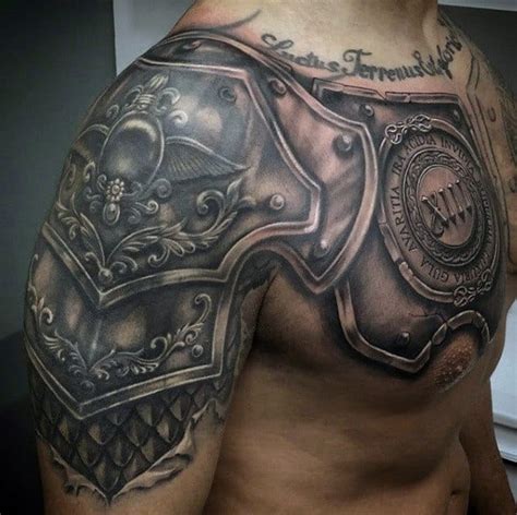 90 Best Armor Tattoos In 2020 Cool And Unique Designs