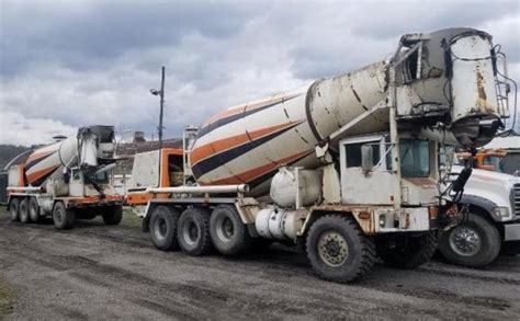 1998 Terexadvance 4 Axle Concrete Mixer Truck In Northeastern United