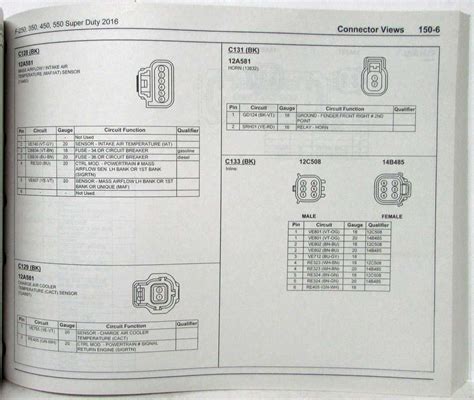 2016 Ford F250 Wiring Diagrams 2011 Ford F 250 Thru 550 Super Duty