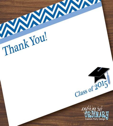 15 Graduation Thank You Notes Free Sample Example Format Download