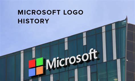 Logo Microsoft Conception Et Histoire De La Marque Microsoft Turbologo