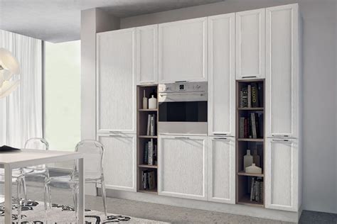 Forniamo armadi su misura milano e zone limitrofe. cucina bianca laccata poro aperto Anselmini architettura ...