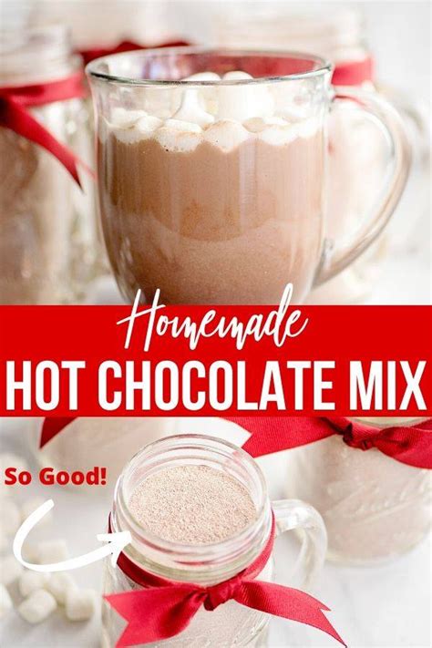 Homemade Hot Chocolate Mix So Good Southern Plate Homemade Hot Chocolate Mix Homemade