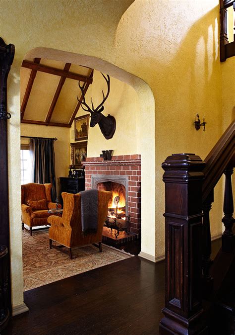 Decorating with chairish can be addictive. Old World Style for a Tudor Revival House | Traditional Home