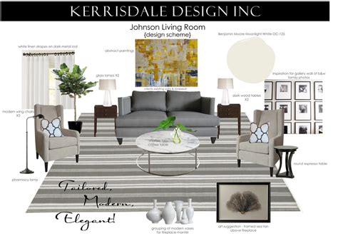 Great Olioboard For A Grey And Cream Living Room Love The Pop Of Gold