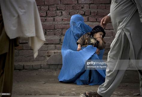 A Woman Wearing The Burqa Pictured On April 1 2009 In Peshawar