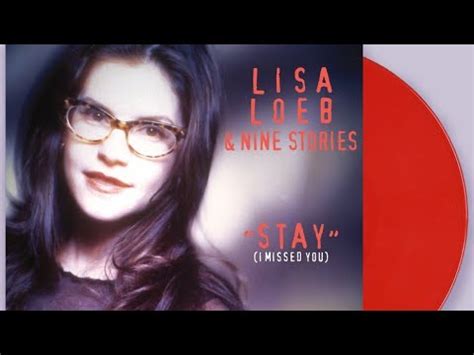 Lisa Loeb Stay I Missed You Lyrics Video YouTube