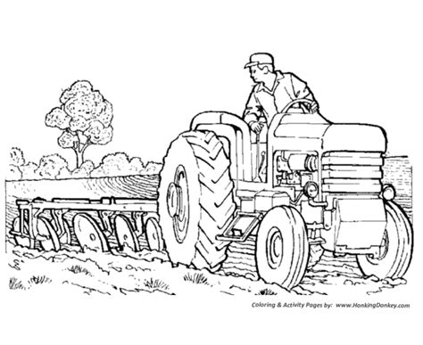 Farm Field Coloring Pages Coloring Home