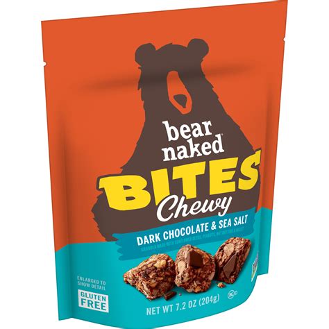 Bear Naked Granola Bites Dark Chocolate And Sea Salt Oz Bag