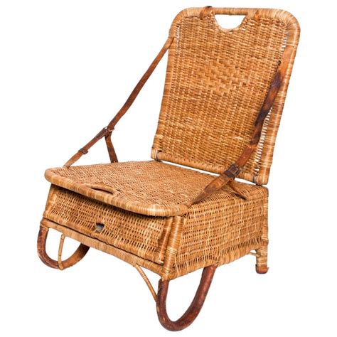 The furniture item range offered by us is inclusive of garden furniture, outdoor furniture and folding beds. Vintage Folding Beach Chair Woven Wicker and Leather ...