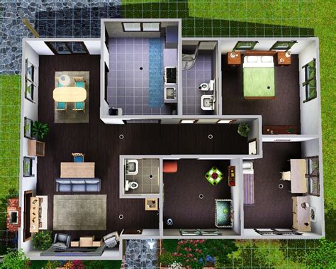 Take the first step in creating the basement of your dreams with this guide for house plans with basements. 22 Beautiful Sims House Layout - Home Plans & Blueprints ...
