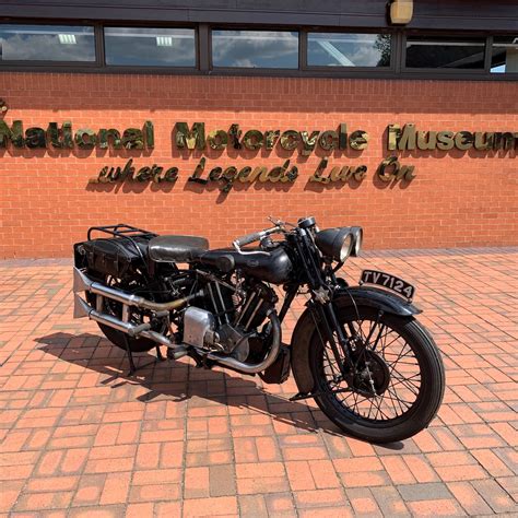 £150000 Brough Motorcycle Restored To Look Unrestored For Sale With