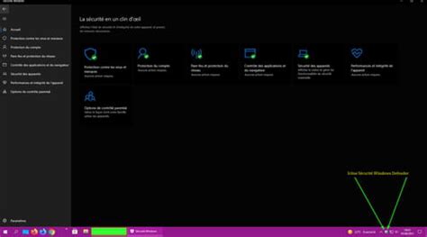 Windows Defender Icône Disparu De La Barre Des Tâches