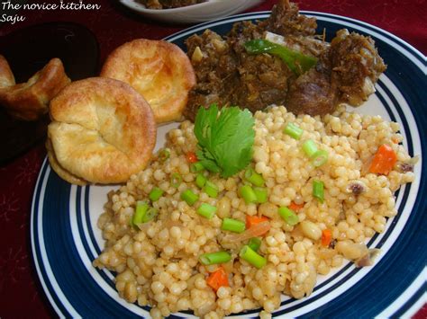Maybe you would like to learn more about one of these? Saju's Kitchen: Vegetable Couscous
