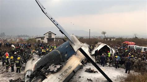 Népal Un Avion De Ligne Sécrase Près De Katmandou Au Moins 40 Morts