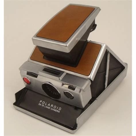 Polaroid Sx 70 Land Camera Vintage Leather Body