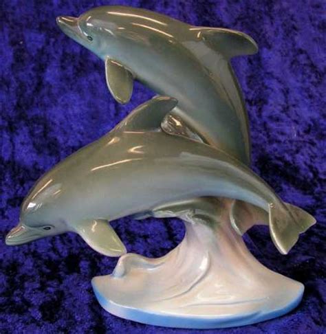 52 Vintage Japanese Porcelain Ocean Dolphins Figurines