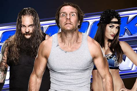 Wwe Smackdown Results Live Blog Nov Authority Cageside Seats