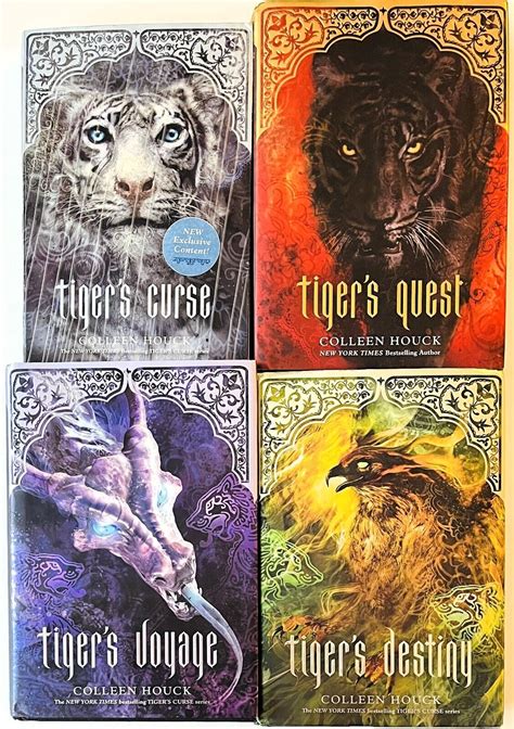 Complete Set Lot Of 4 Tigers Curse Series Books 1 4 By Colleen Houck
