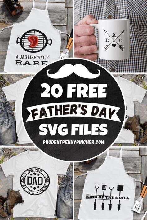 Free Fathers Day Svg Files Prudent Penny Pincher
