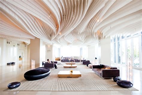 Innovative Design Hotel Lobby Bars