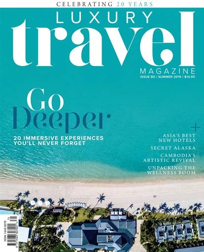 Luxury Travel Magazine Summer 2019 Back Issue